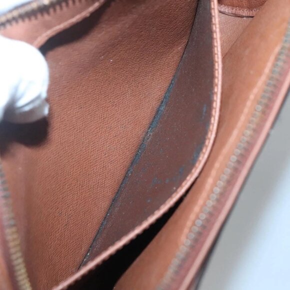 LOUIS VUITTON Monogram Orsay Clutch Bag LV Auth - Picture 14 of 16